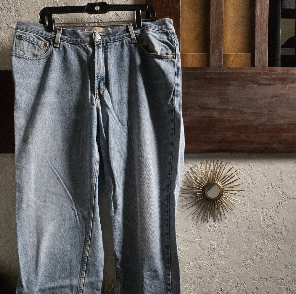 Levi's 550 Light Blue Relaxed Tapered Leg Vintage 80s/90s Women's Jeans